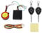 Sistema de Alarma de Seguridad Control Remoto, 125Db 12V Moto Sistema de Alarma de Seguridad antirrobo Scooter Control Remoto de Doble Scooter
