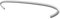 vidaXL 100x Gabionen Distanzhalter Distanzhaken Spannhaken Abstandshalter Haken für Gabione Steinkorb Steinzaun Verzinkter Stahl 20cm 3,5mm