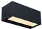 LUTEC LED Außenwandleuchte Gemini,moderne Wandlampe aus Aluminium in Mattschwarz, Außenlampe m. Up & Down Effekt,3000 Kelvin,20 Watt,Wandleuchte…