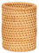 FEEL YAN Handgefertigter Rattan-Stifthalter, handgefertigter Rattan-Stifthalter, Schreibtisch-Organizer, Rattan, Stiftehalter, Schreibtisch-Organizer