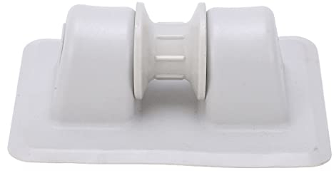 OhhGo Kajak Anker Roller PVC Kunststoff Materialien Schiff Riemenscheibe Halterung für AngelbooteGrau1 Kajak Anker Halterung Anker Roller Riemenscheibe Anker Roller Anker Roller Anker Roller