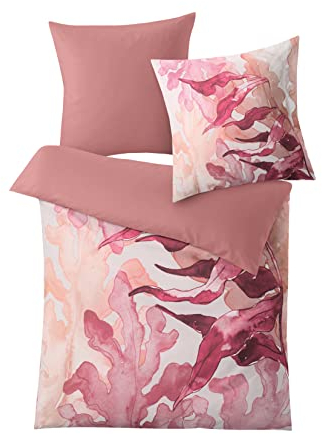 Kleine Wolke Blaze Bettwäsche, Baumwolle, Multicolor, 155x220 cm (80x80 cm)