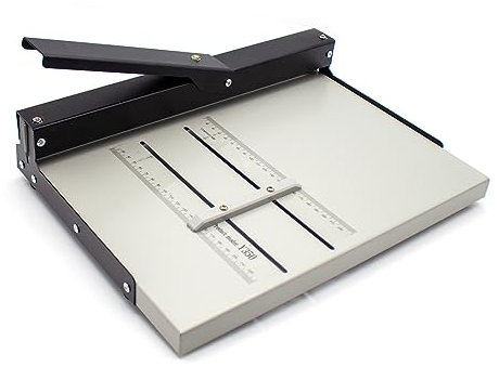 LeTkingok Plieuse de Papier Manuelle Y350, Râpe à Papier pour Machine à Plier à La Main pour Fente Longueur 351mm