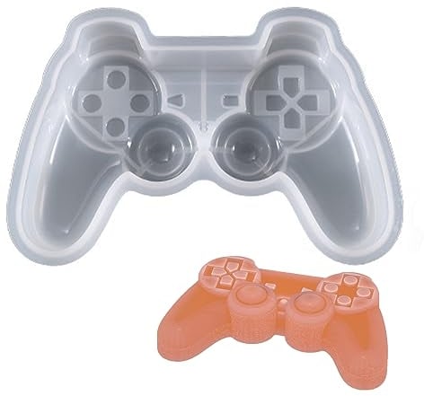 streeHerjjkeA1 Silicone Moulds Gamepad Baking Mould Game Controller Mould Cake Mould Silicone Mould 3D Cake Baking Mould for Sweets Cake Decoration