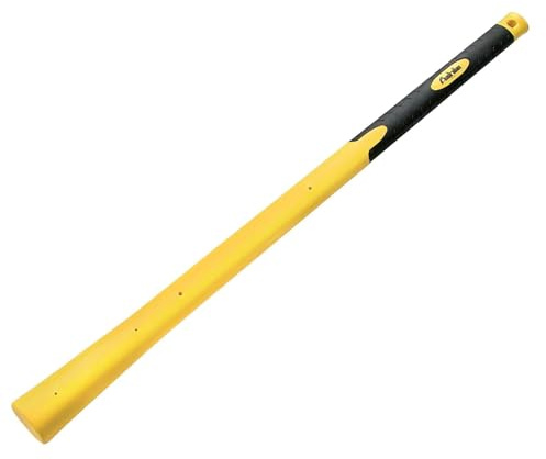 La zappa Manico di ricambio in fibra di vetro per piccone e mazza impugnatura in gomma testa ovale (91 cm)
