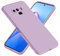 EASSGU Custodia per Samsung Galaxy Note9 (6.4 Inches), Cover Morbida in Silicone TPU - Erba Viola