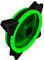 AOKWAWALIY 12CM Mute LED Computer Fan for PC Case RGB Fans CPU Cooling Cooler CPU Cooling Fan Green Color Stylish Desktop Computer Accessory