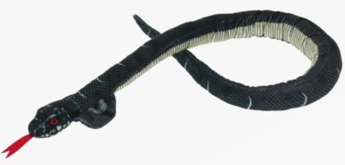 Cornelissen - 1043106 - Kobra, Schlange, Plüsch, dunkelgrün, Stofftier, 100cm, waschbar bis 30 Grad