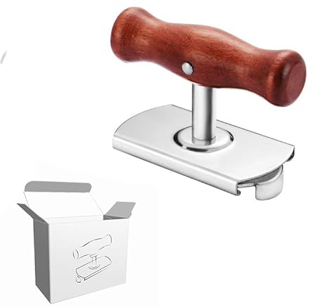 Wooden Handle Cap Screwdriver, Labour-Saving Corkscrew, Bottle Opener for Girls and People with no Strength, Fast Bottle Cap Opening