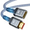Highwings HDMI Verlängerungskabel 1M, 8K 60Hz 4K 120Hz 144Hz HDMI 2.1 Verlängerung Stecker auf Buchse 48Gbps Ultra Highspeed UHD eARC HDCP 2.3 Dynamic HDR10+ Kompatibel mit TV Stick, PS5/4 (Grau)