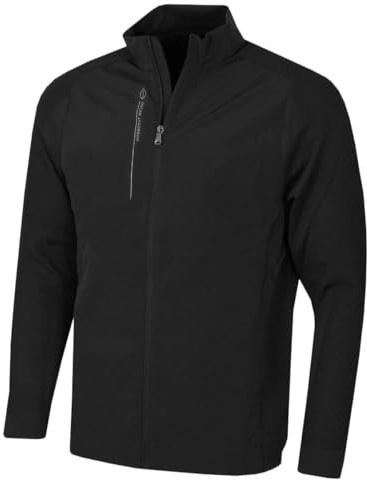 Oscar Jacobson Mens Highbank Lightweight Wind Resistant Golf Jacket