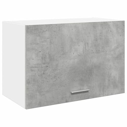 vidaXL Hängeschrank Lyon Betongrau 60x31x40 cm Holzwerkstoff