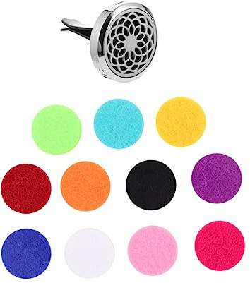 FUNOMOCYA 1satz Auto Aromatherapie Clip Kreativer Duftdiffusor Für Auto Teiliges Mit Baumwollpads Dekoration Für Für Zu Besonderen Anlässen
