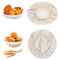 Nogeqi 2 Stück Leinentuch Für Gärkorb, Tuch Gärkörbchen Oval Für Brot Backen, Brot Gärkorb Rund Mit Gummibund, Bäckerleinen Brotkorb Stoff Proofing Cloth For Bread Baking Backzubehör Für Handwerkliche