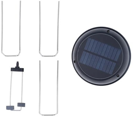 Agitateur d'eau à énergie Solaire, Bol d'eau chauffée Solaire, Bain d'oiseaux Wiggler Waters pour Bains d'oiseaux, étangs panoramiques et Autres environnements