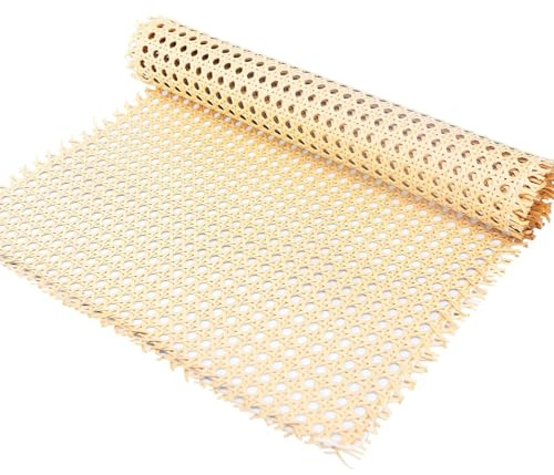 LANZLC Sangle Cannage Rotin Rouleau, Cannage Rouleau pour Meuble, Nature canage,Naturel en Rouleau, Fabrication Artisanale pour Bricolage Armoire Chaise Meuble 45 X 300 Cm