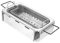 1Pièce Porte Grillades Acier Inoxydable Barbecue Portable Commercial de Performance pour Grillades Plein Air