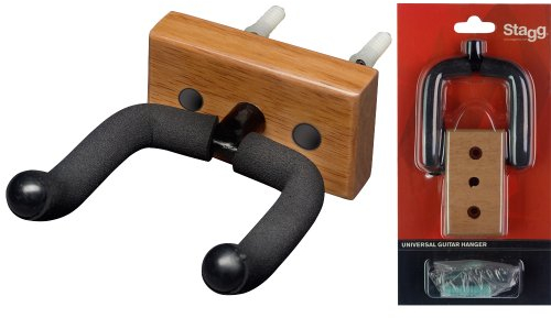 Stagg GUH-WN REC Holz Guitar Wandhalterung