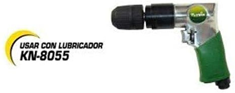 Cevik NE-KN10 - Taladro neumático. 1800 rpm. 106 lt../min. Presión de trabajo 6 bar. Porta brocas automático reversible 10 mm.