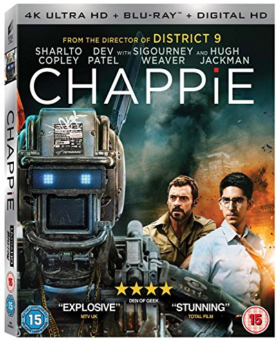 Chappie [4K Ultra HD] [Blu-ray] [2015] [Region Free] [4K UHD]