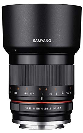 Samyang 35/1,2 Objektiv APS-C Fuji X manueller Fokus Fotoobjektiv, Weitwinkelobjektiv schwarz, X-T30 II