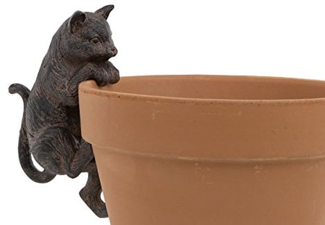 London Ornaments Cat Pot Hanger Flower pot decoration