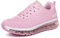Uomo Donna Scarpe da Ginnastica Sportive Sneakers Sport Running Basse Basket Outdoor Fitness PinkWhite38