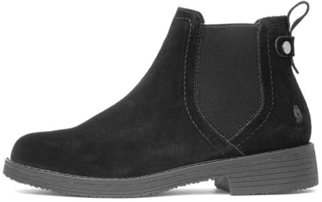 Hush Puppies Womens Maddy Chelsea Boot, Black, 8 UK