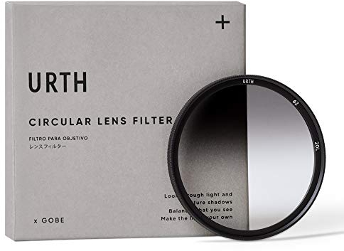 Urth 62 mm Grauverlaufsfilter Soft ND8 GND Filter (Plus+)
