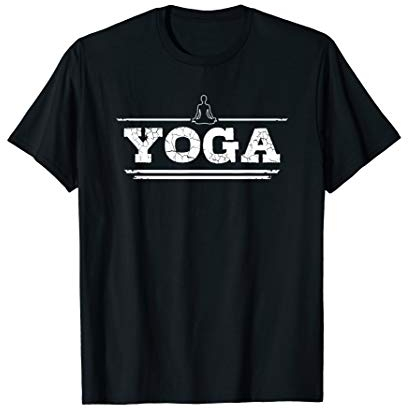 Distressed Look Yoga Geschenk für Yogis T-Shirt
