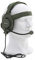 PHX Funk Headset Archer, Military Style, keine Batterien benötigt, links und rechts tragbar -oliv-