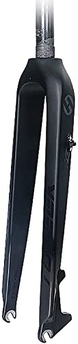 26/27.5/29 Pollici Full Carbon MTB Forcella Rigida per Bicicletta, 28,6 Mm Ultraleggera Forcella per Bicicletta 9 Mm Senza Filettatura Tubo Dritto Freno A Disco A Sgancio Rapido A,27.5 Pouces