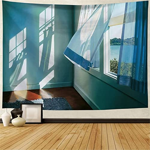 Tapisserie Geschenk Hippie Wandteppiche Erker 150x130cm Wandbehang Tapisserie Psychedelic Wandtuch Hausdeko Bettdecke Strandtuch Tagesdecke Boho Deko 60x52inch