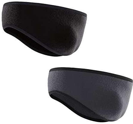GHEART Hiver Sport Bandeau, Bandeau Cache Oreilles, Bandeau Sport Femme, Bandeau Sport Homme, Bandeau Absorbant L'Humidité, Tissu Anti Transpiration, pour Sports, Ski, Course à Pied, Cyclisme
