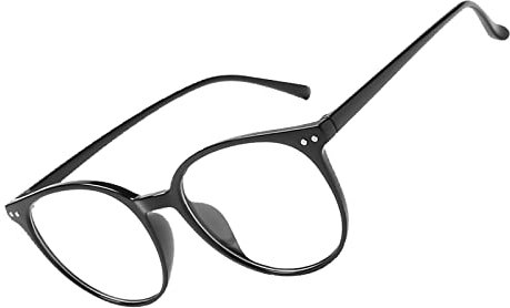 SIKUNKUN Blue Light Blocking Glasses Clear Lens Reading Glasses Anti Blue Light Glasses for Anti Eyestrain Women Men