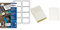 AVERY Zweckform C32015-25 Premium Visitenkarten & Leitz Heißlaminierfolien 125 mic 60 x 90 mm, Laminieren von Visitenkarten, Hochwertige Laminierfolien im 100er Pack, Glänzend, Transparent, 73690002