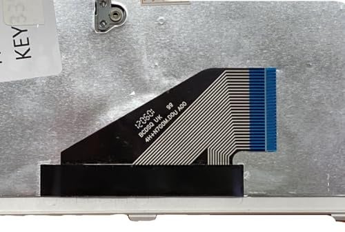 T-ProTek DEUTSCHE - Tastatur Schwarz. Silber Rahmen kompatibel für Lenovo IdeaPad U310 (MAAG62GE)