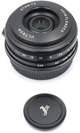 Voigtlander Fujifim X 27mm F2 Ultron Black