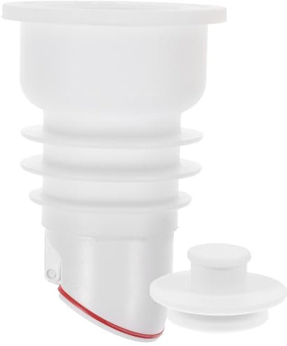 Uonlytech Anti-Riflusso Scarico Bianco Gel Di Silice Nucleo Di Scarico Fogna Anti-Riflusso Per Lavabo Lavandino Nucleo Di Scarico Per Cucina Lavatrice Artefatto Di