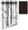 ICYEHAO Selbstklebende Tapete Schwarz Weiß,44.5 x 1000cm Tapete Schwarz Weiß Birke Tapete Baum Wald Tapete Vintage Holz Tapeten Möbelfolie Selbstklebend für Badezimmer Wohnzimmer Schlafzimmer Küche