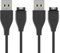 YLK Cargador Compatible con Garmin Venu/Venu SQ/Venu SQ 2/Venu 2/Venu 2S/Venu 3/Venu 3S/Vivoactive 5 4 3, 100cm Cargador USB de Repuesto (2 Piezas-100cm-Negro)