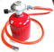 Zatechs Détendeur réglable à cartouche de propane/butane de 7/16 » avec bouteille de gaz et tuyau pour le raccordement du barbecue - kit touristique