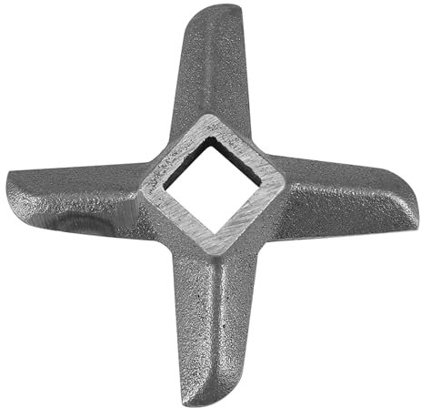 Acier universel résistant à la rouille en forme de croix en acier professionnel hachoir à viande lame hachoirs coupe lame de coupe pour le remplacement des couteaux de cuisine à (N ° 22)