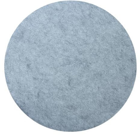 HomeProtect® | Schmutzfangmatte - Türmatte SUPERDÜNN 2 mm, Selbstklebende Fußmatte, Schuhmatte, Fußabstreifer, Türvorleger, Sauberlaufmatte, rutschsicher - waschbar - grau (79x79 cm)