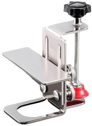 Upgraded Support Arm and Clamp Cabinet Hardware Jig Tool for Installing Face Frame Alumin Cabinets - Frameless or Heavy Duty