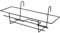 EffeDecor Balconiera Fissa in Metallo Saldato Plastificato Nero 40/50/60 cm Supporto Vasi Portavasi Ideale per Esterno,Ringhiere,Balcone,Muretto (Nero, 60 cm)