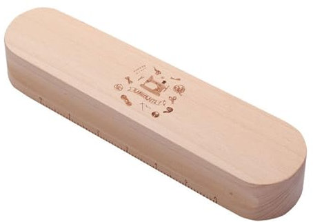 Ruarby Baccone multiuso in legno con scala da 15,2 cm, per trapuntatura e trapuntatura in tessuto