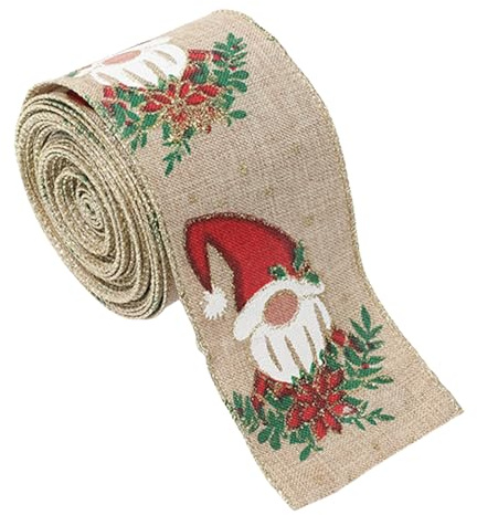 AMISENK Natural Twine Christmas Garland For Mantels Holiday Door Window Hanging Indoor Outdoor Decor Easy Hanging Christmas Tree Garlands Strips