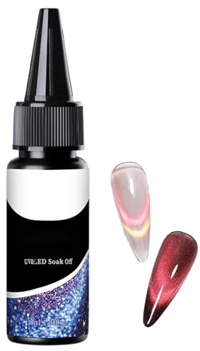 Clear Nail Gel Polish,30ml Long-Lasting Glue - Mixer Gel for Nail - for Project Salon Practice Parties Home Manicure
