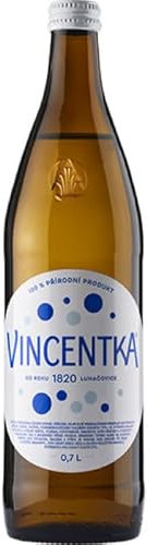 Vincentka Heilwasser, natürliches Mineralwasser aus Tschechien, 0,7L x 6 Flaschen